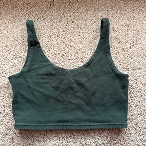Brandy cropped mini tank